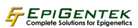 Epigentek loggo skärmdump Epigentek loggo skärmdump